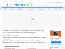 Tablet Screenshot of cirrhosis-treatment.net